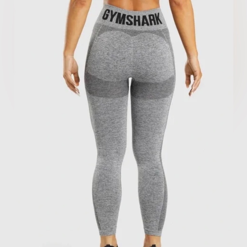 🖤Gymshark Heather Gray Seamless Leggings